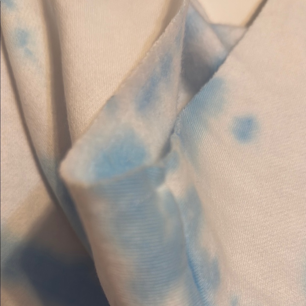 Wear it to Heart DESMA RELAXED HOODIE AQUAMARINE TIE DYE - Picture 6 of 8